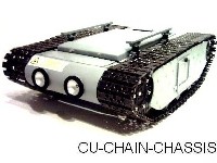 Cu-Chain-Chassis Roboter Fahrgestell