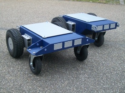 Cu-Chassis-XT(2WD)(MAX) Roboterplattform