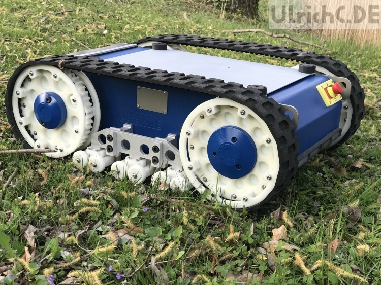 Mobiler Roboter Kettenfahrzeug