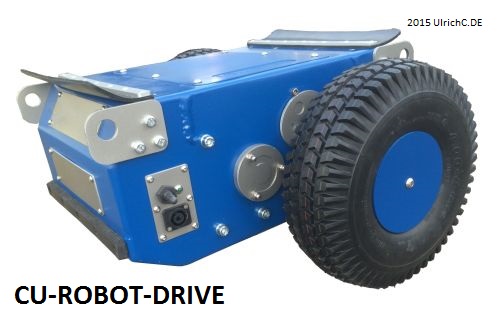 Cu-Robot-Drive Roboterantrieb für mobile Roboter
