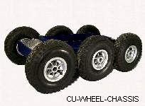 Cu-Wheel-Chassis Fahrgestell Plattform