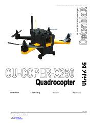 Datenblatt Cu-Copter-X250