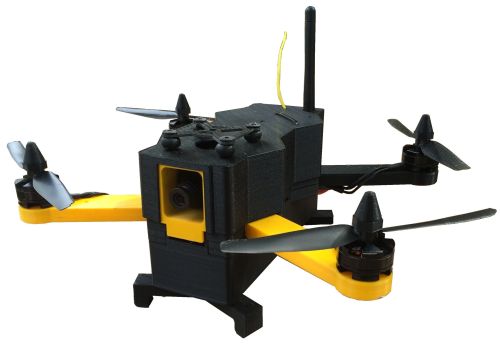 Cu-Copter-X250 Entwurf Quadrocopter