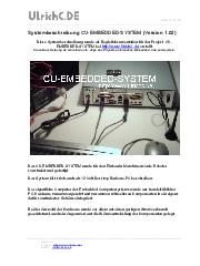 Dokumentation Systembeschreibung als PDF