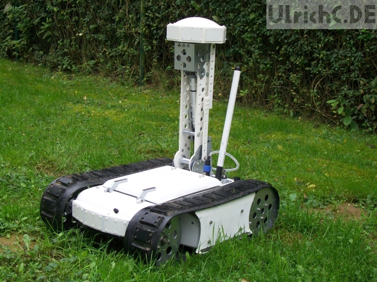 Roboter Grasfahrt