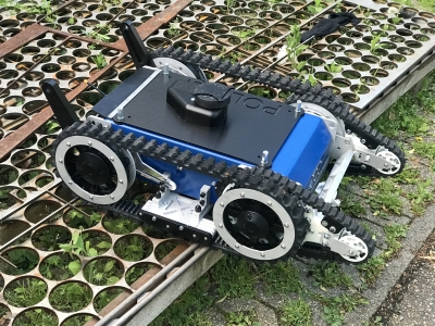 Police-Robot Robot Plattform