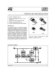 Datenblatt Serie L78M00