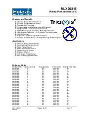 Datenblatt MLX90316