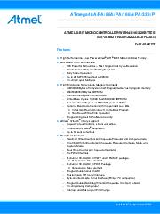 Datenblatt Datasheet ATMEGA328