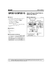 Datenblatt GP2D12/GP2D15