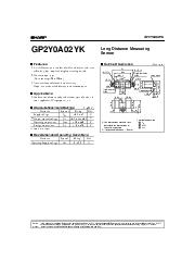 Datenblatt GP2Y0A02