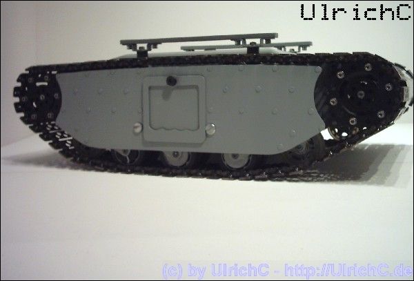 Seitenansicht Kettenfahrzeug