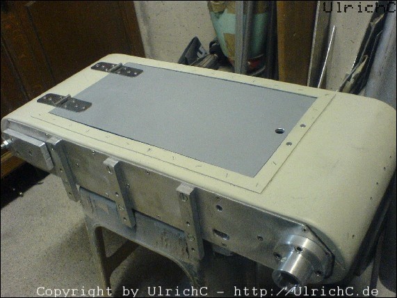 Fertiges GFK-Gehäuse