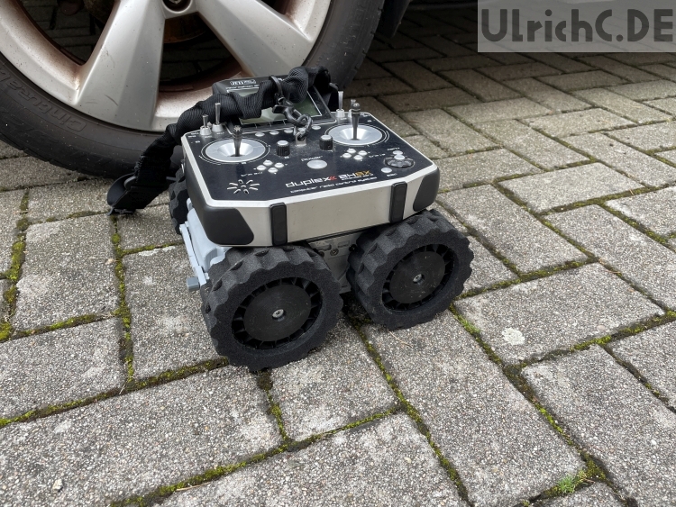 Miniatur Roboter Radfahrzeug
