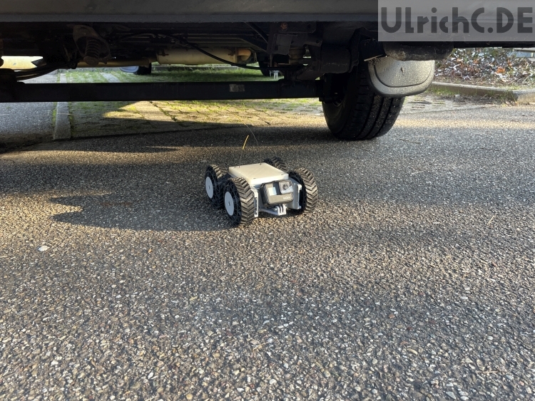 Aufbau Adaptierung am Roboter