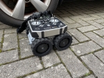 Miniatur Roboter Radfahrzeug