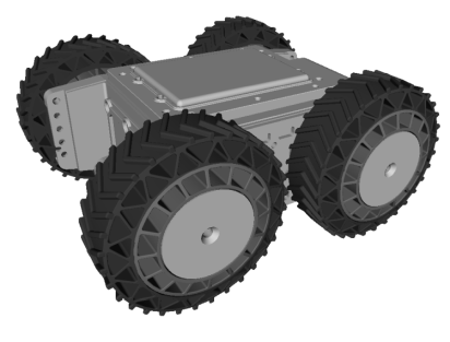 Cu-Chassis-Mini 4WD Technisches Konzept