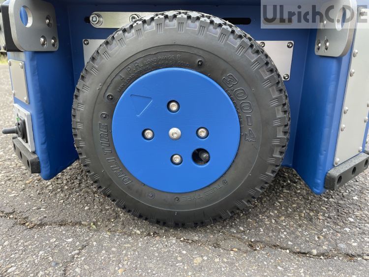 Roboter Vollgummi-Räder