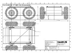 Abmessungen 4WD AU Dimensions/Sketch 