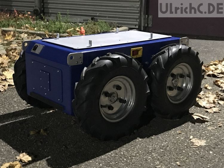 Roboterplattform Geschwindigkeit