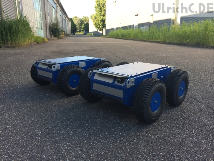 4WD MAX Roboter Chassis