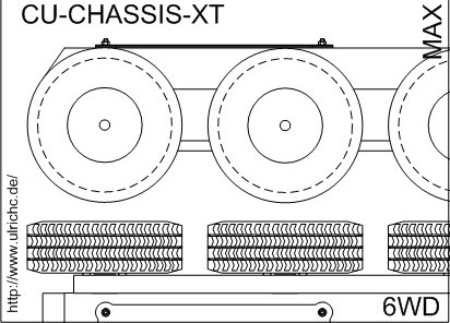 Cu-Chassis-XT(6WD)(MAX) Technisches Konzept