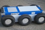 6WD Roboter-Aufbau
