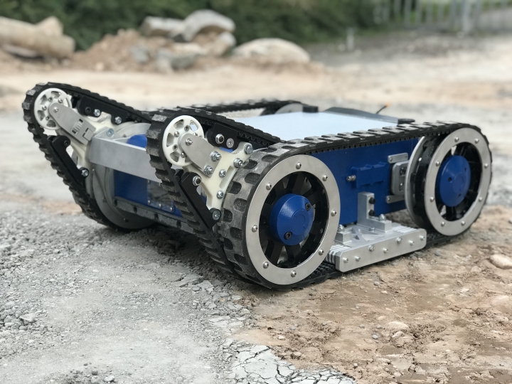 Roboter Chassis Kettenausleger