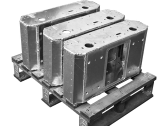 Cu-Chassis-XT 4WD Aluminium Geh&auml;use
