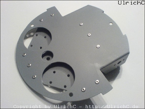 Roboterchassis Unterseite