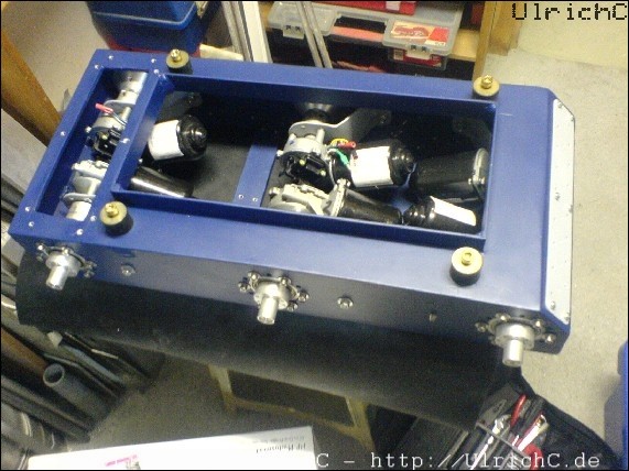 Chassis Antriebe Eingebaut