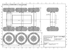 Abmessungen Technische Zeichnung Cu-Wheel-Chassis