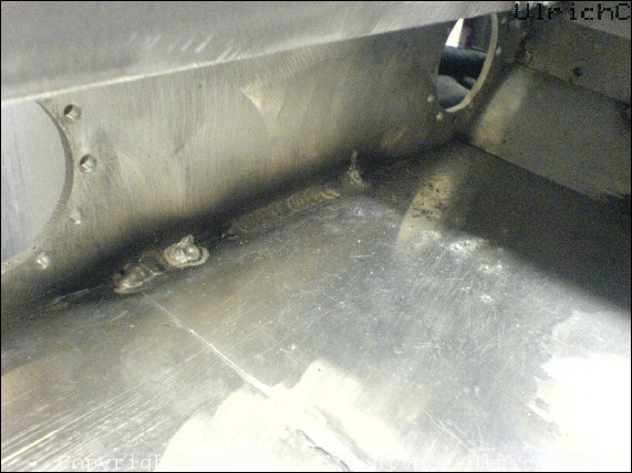 Rahmen Verschweißung