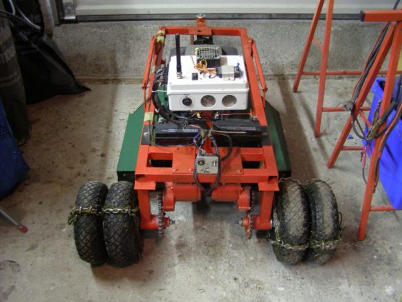 RC Rasenm&auml;her Umbau