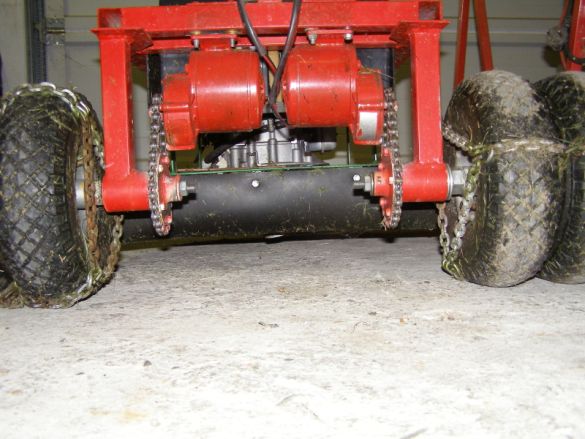 Schneeketten am M&auml;her