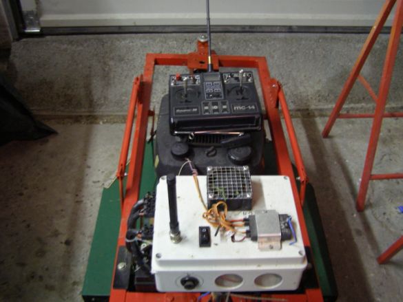 Rasenm&auml;her Fernbedienung