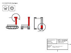 Technische Zeichnung Cu-Camstand-AUSLEGER