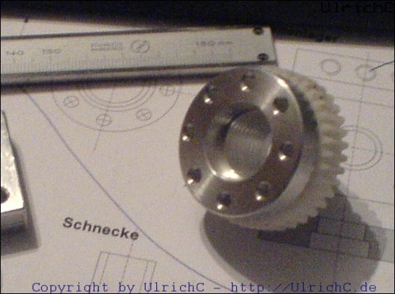 Antriebszahnrad Höhenverstellung