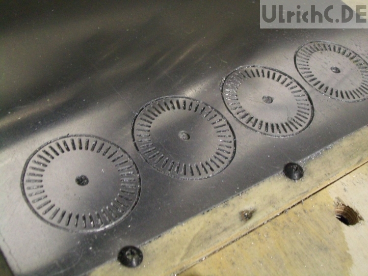 Encoder-Scheiben fr&auml;sen