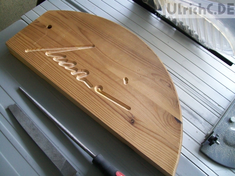 CNC Gravieren in Holz