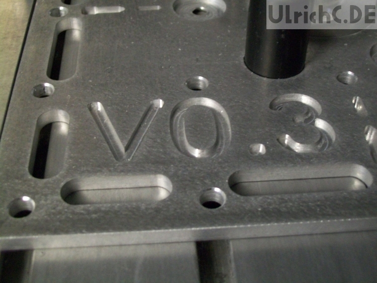 CNC Gravieren in Aluminium