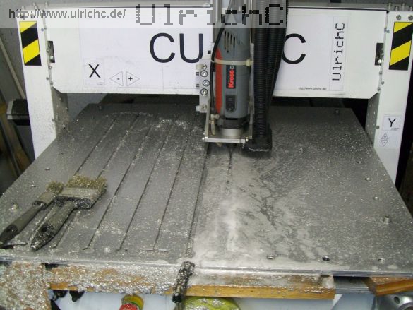 Nutentisch Oberseite