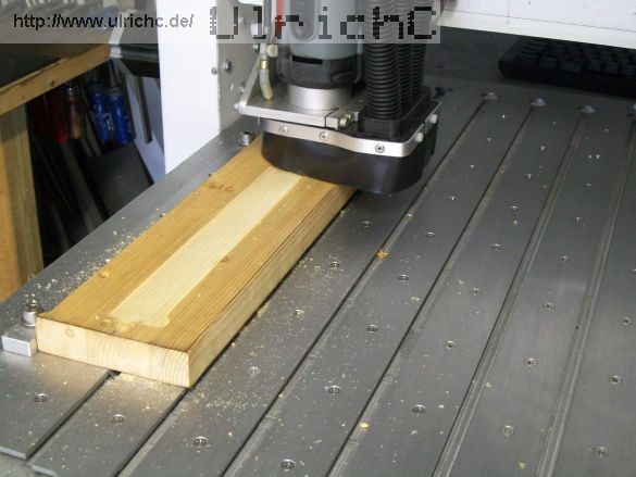 Staubsauger an CNC