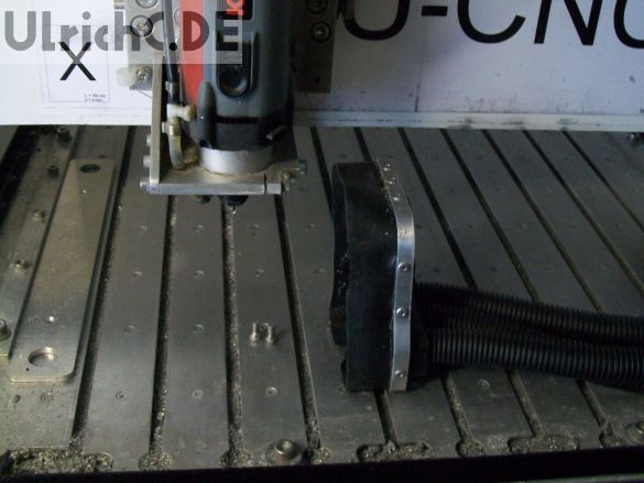 Abnehmbarer Sauganschluß