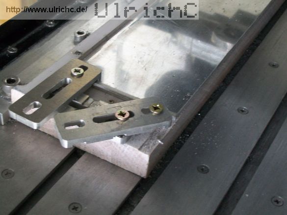 Spannpratzen Arretierung