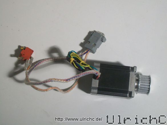 Riemenritzel Schrittmotor