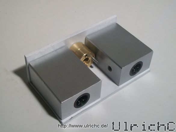 F&uuml;hrungswagen Aufgebaut