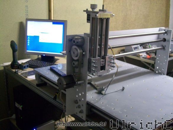 Test CNC X-Achse