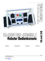 Datenblatt Cu-Control-Console