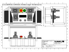 Abmessungen Cu-Control-Console